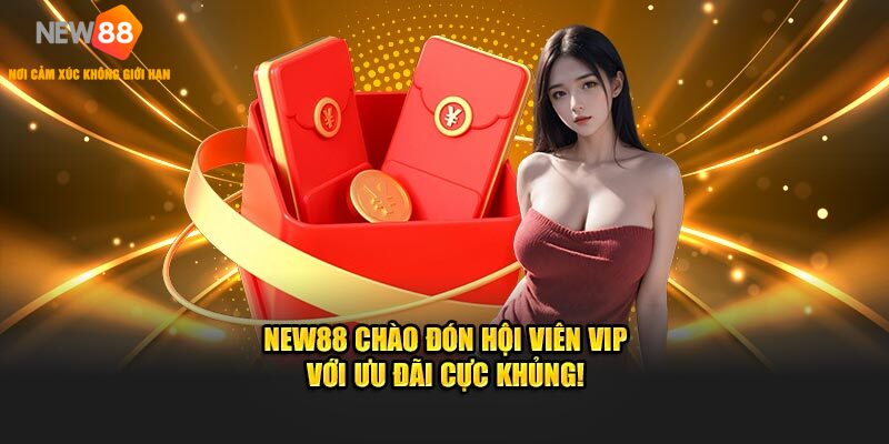 NEW88 chào đón hội viên VIP với ưu đãi cực khủng!